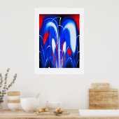 Kustkunst Poster (Keuken)