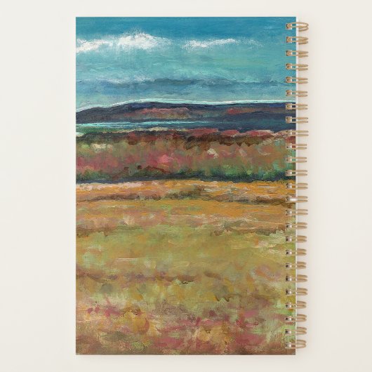 Kustkunst Sand Dunes Planner (Achterkant)