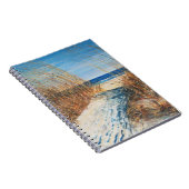 Kustkunst Sand Dunes schilderde kunst Notitieboek (Rechterzijde)