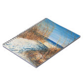 Kustkunst Sand Dunes schilderde kunst Notitieboek (Linkerzijde)