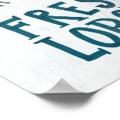 Kustkunst | Verse lakzetmachines Poster (Hoek)