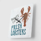 Kustkunst | Verse lakzetmachines Vierkante Klok (Hoek)