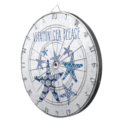 Kustkunst | Vitamine-Zee Dartbord (Voorkant Rechts)