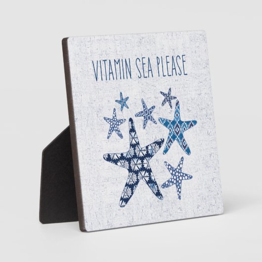 Kustkunst | Vitamine-Zee Fotoplaat (Voorkant)