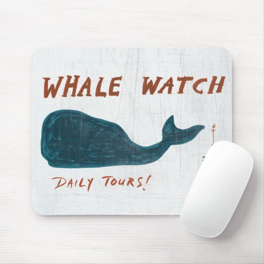Kustkunst | Whale Watch Muismat (Met muis)