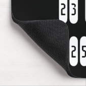 Kustkussen voor de verslaggever muismat (Hoek)