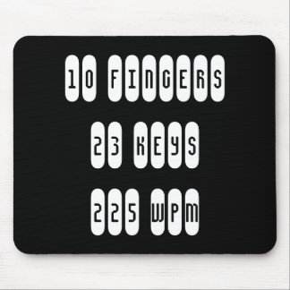 Kustkussen voor de verslaggever muismat