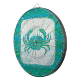 Kustkust | Aqua Crab Dartbord (Voorkant Rechts)