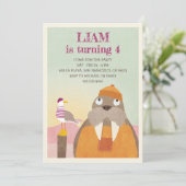 Kustkust beste bevliegende partij kaart (Staand voorkant)