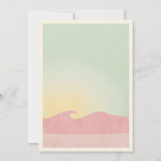 Kustkust beste bevliegende partij kaart (Achterkant)