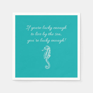 Kustkust cocktail strand servetten