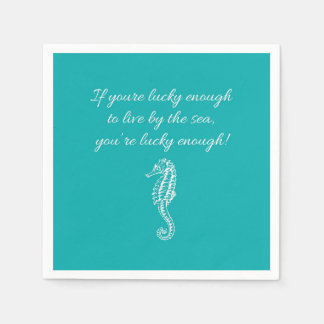 Kustkust cocktail strand servetten