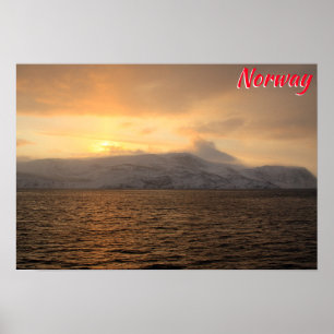 Kustkust van Noorwegen Poster