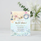 Kustkust Vrijgezellenfeest Noite Sand Ocean Life (Staand voorkant)