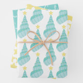 Kustkust Zeeen en Groeten Shell Inpakpapier Vel (In situ)