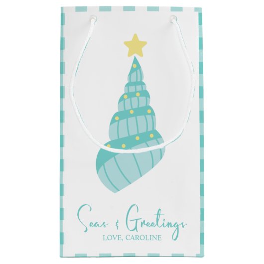 Kustkust Zeeen en Groeten Shell Klein Cadeauzakje (Achterkant)