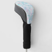 Kustkwal Watercolor Patroon Golfheadcover (Schuin)