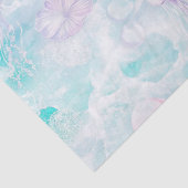 Kustkwal Watercolor Patroon Tissuepapier (Detail)