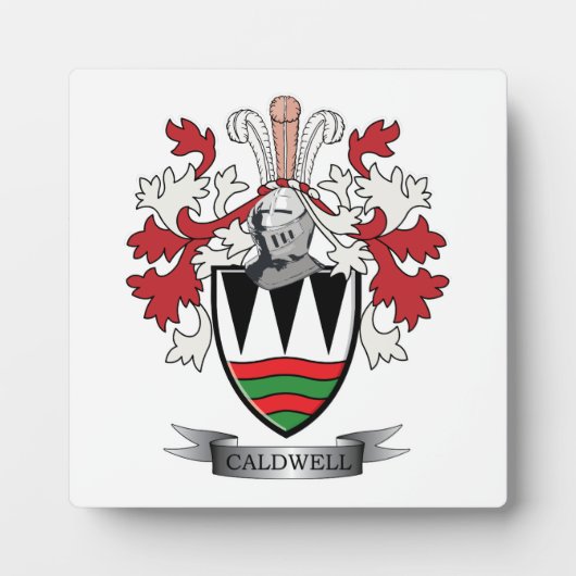 Kustlaag van de Kaldwell-familie Fotoplaat (Voorkant)