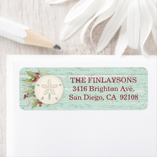 Kustlabel kerstbal etiket (Insitu)