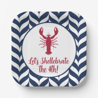 Kustland Patriottische 4 juli Shellebrate Papieren Bordje