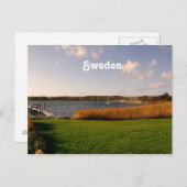 Kustland Zweden Briefkaart (Voorkant / Achterkant)