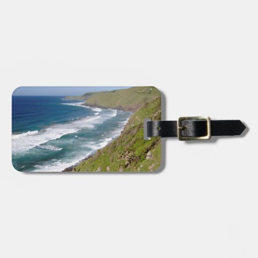 Kustlandschap Coffee Bay Bagagelabel (Voorkant horizontaal)