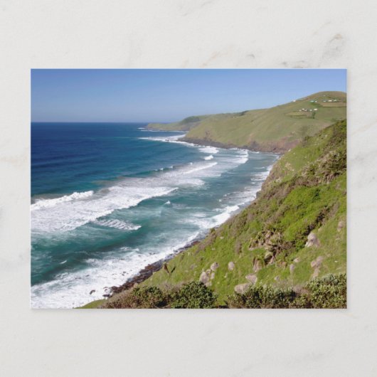 Kustlandschap Coffee Bay Briefkaart (Voorkant)