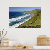Kustlandschap Coffee Bay Poster (Keuken)