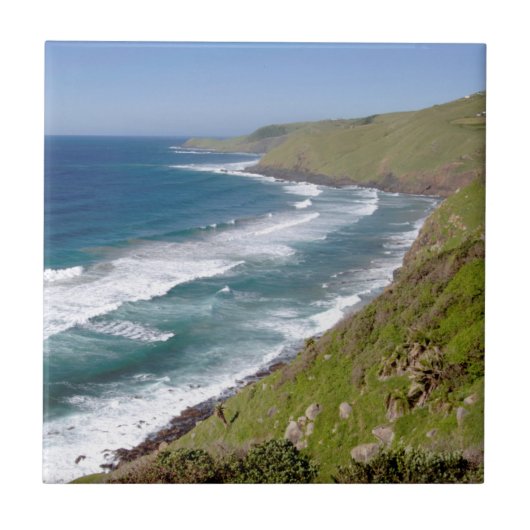 Kustlandschap Coffee Bay Tegeltje (Voorkant)