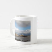 Kustlandschap en vuurtoren koffiemok (Voorkant links)