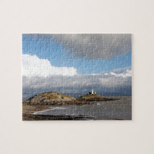 Kustlandschap en vuurtoren legpuzzel