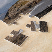 Kustlandschap en vuurtoren legpuzzel (Zijkant)