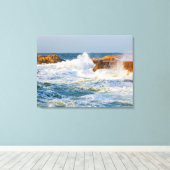 Kustlandschap Muurkunst Canvas Afdruk (Insitu (Houten vloer))
