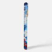 Kustlandschap oceaan golf kust esthetisch ontwerp Case-Mate iPhone case (Achterkant / Rechts)