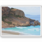 Kustlandschap Sticker (Voorkant)