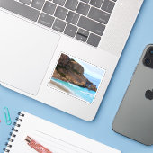 Kustlandschap Sticker (Laptop met iPhone)