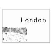 Kustliefde zandstrand minimale lijn kunst bruiloft kaart (Voorkant)