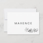 Kustliefde zandstrand minimale lijn kunst plaats c (Voorkant)