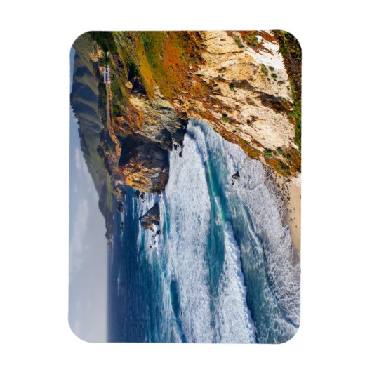 Kustlijn | Big Sur, Californië Magneet (Verticaal)
