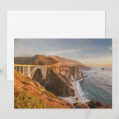 Kustlijn | Bixby Bridge, Big Sur California Bedankkaart (Voorkant / Achterkant)