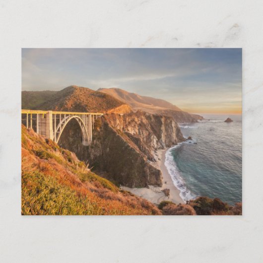 Kustlijn | Bixby Bridge, Big Sur California Briefkaart (Voorkant)