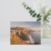 Kustlijn | Bixby Bridge, Big Sur California Briefkaart (Staand voorkant)