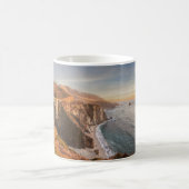 Kustlijn | Bixby Bridge, Big Sur California Koffiemok (Center)