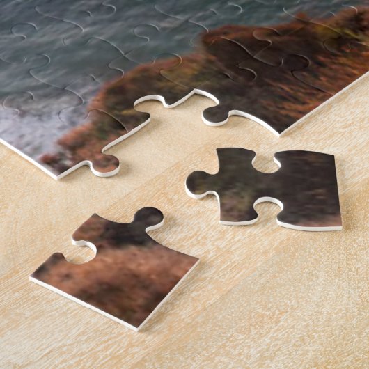 Kustlijn | Bixby Bridge, Big Sur California Legpuzzel (Zijkant)