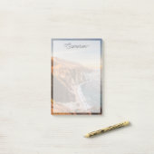 Kustlijn | Bixby Bridge, Big Sur California Post-it® Notes (Op bureau)