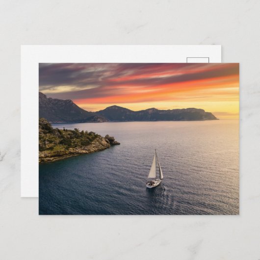 Kustlijn | Bodrum, Turkije Briefkaart (Voorkant / Achterkant)