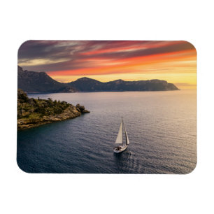 Kustlijn   Bodrum, Turkije Magneet