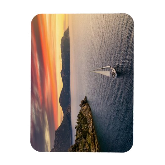 Kustlijn | Bodrum, Turkije Magneet (Verticaal)