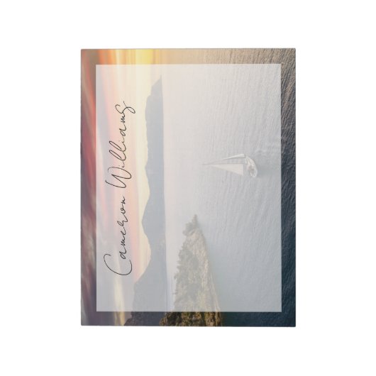 Kustlijn | Bodrum, Turkije Notitieblok (Linkerzijde)